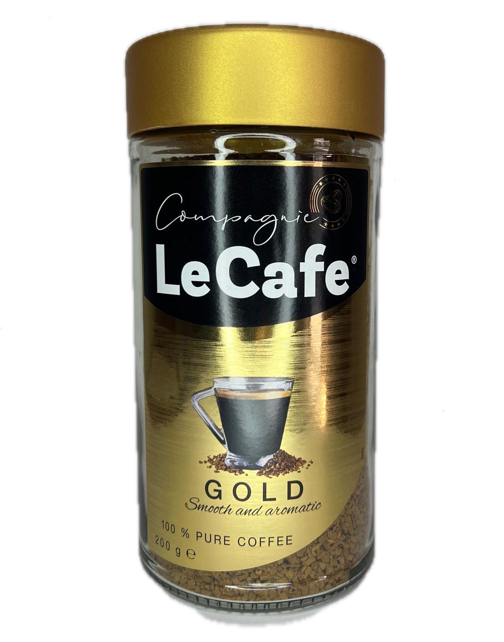 Кофе растворимый Cомpagnic Le Cafe Gold в банке 200 г