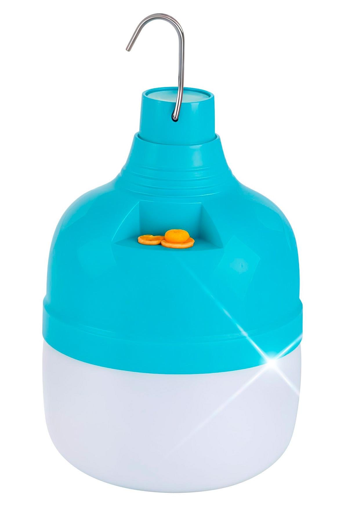 Лампа для кемпінгу LED BRS портативна акумуляторна підвісна з гачком 30W 1500 mAh (574983178)