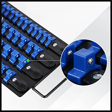 Органайзер для торцевых головок G00278 43,5х15,3 см - фото 8