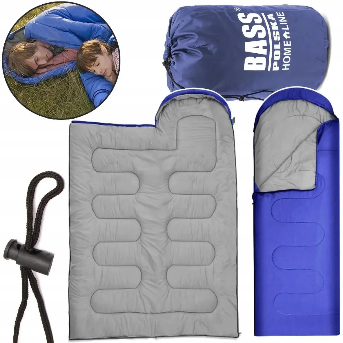 Спальный мешок Bass Polska 2в1 с возможностью соединения 210х70 см - фото 7