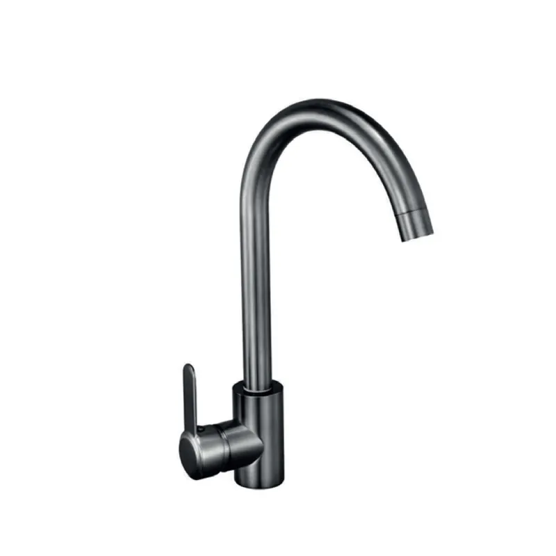 Смеситель для кухни Champion EZA-011 из нержавеющей стали Graphite (CH6454)