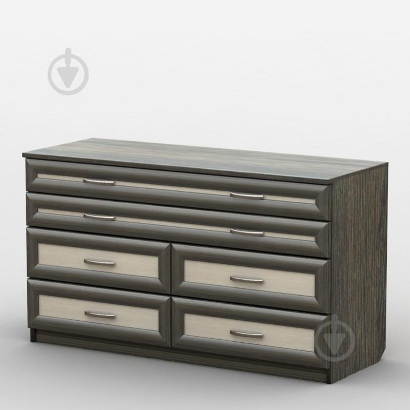 Комод Тиса Мебель АКМ-74/2 Венге/Дуб молочный