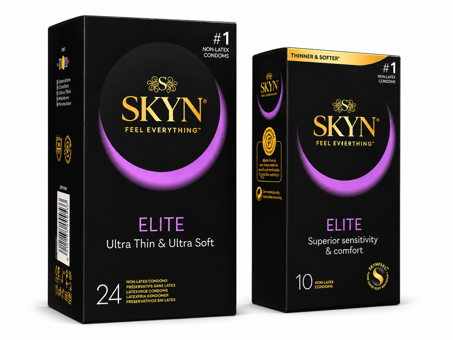 Презервативи Skyn Elite безлатексні ультратонкі поліізопренові 34 шт.