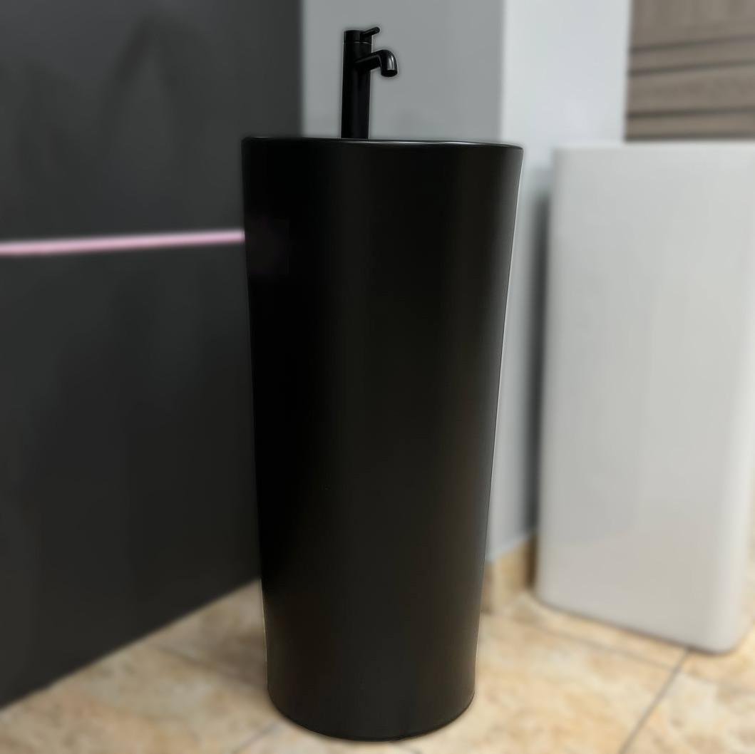 Умивальник підлоговий VBI BOLONIA Black Matt (2810367427)