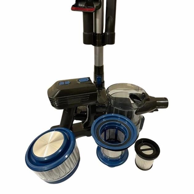 Пилосос вертикальний акумуляторний Crownberg СВ-674 з контейнером 0,5 л 2500 Вт Чорний/Синій (2732759986) - фото 4 Пилосос вертикальний акумуляторний Crownberg СВ-674 з контейнером 0,5 л 2500 Вт Чорний/Синій (2732759986) - фото 4