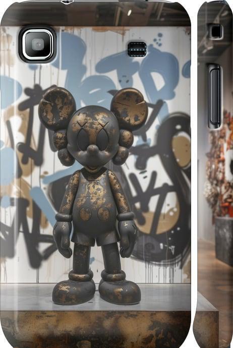 Чехол на Samsung Galaxy S i9000 Bronze kaws v2 (6098m-77-42517)