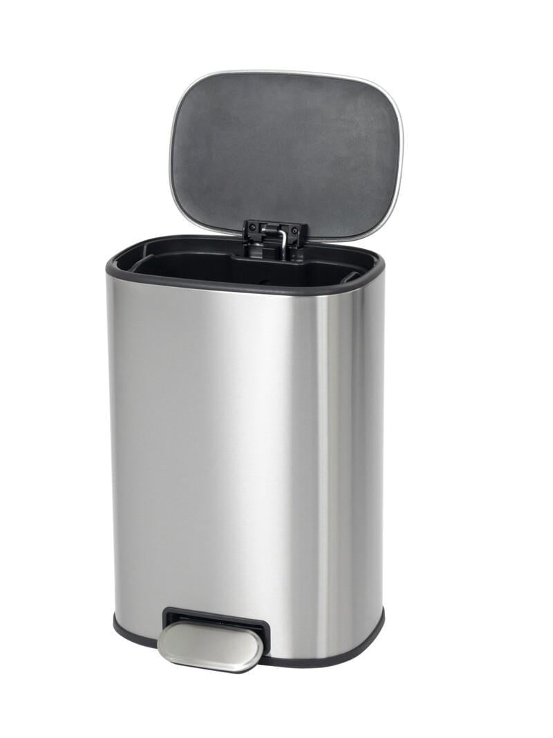 Відро для сміття MIXXUS Premium Diverse-TC0112 SS Color з плавним закриттям 12 л Нержавіюча сталь (OL-MI7079) - фото 2