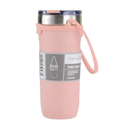 Термокухоль з нержавіючої сталі з подвійними стінками та герметичною кришкою 500 мл Beige (32992631)