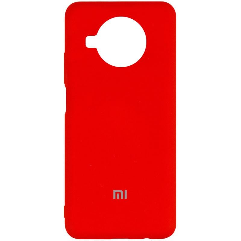 Протиударний чохол Silicone Cover My Color Full Protective (A) для Xiaomi Mi 10T Lite / Redmi Note 9 Pro 5G Червоний / Red