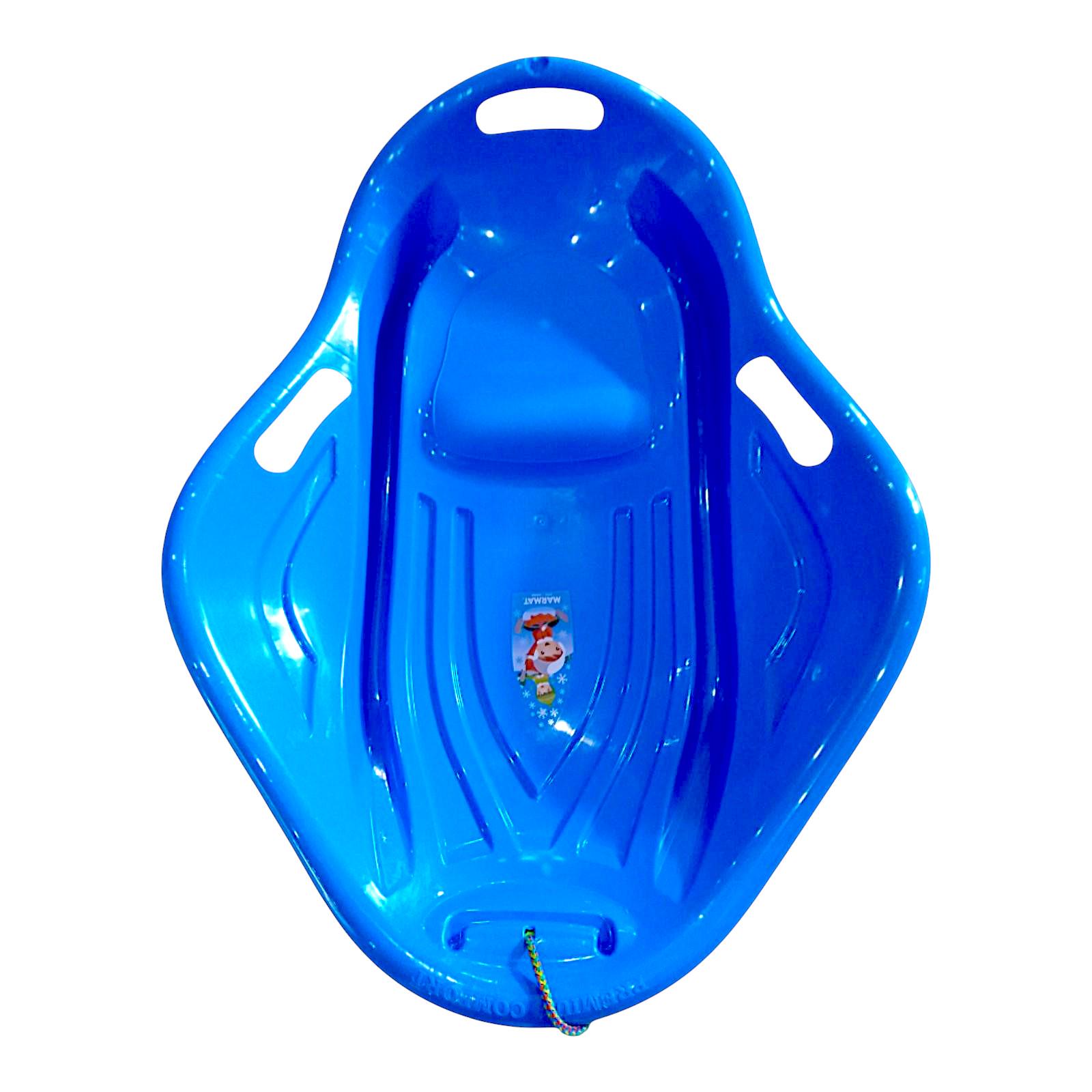 Санки-ледянка детские Marmat Мушля с ручками Синий (11149) - фото 2 Санки-ледянка детские Marmat Мушля с ручками Синий (11149) - фото 2