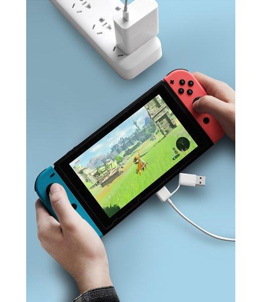 Кабель ZMI Combo Data Line Type-C-USB-A/Type-C/PD QC Fast Charge 3A 1 м Білий (AL311) - фото 3