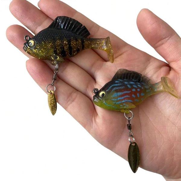 Силиконовые приманки L00115-2 на щуку/судака/окуня с грузилом весом 14 г 5 шт. (L00115-2) - фото 8