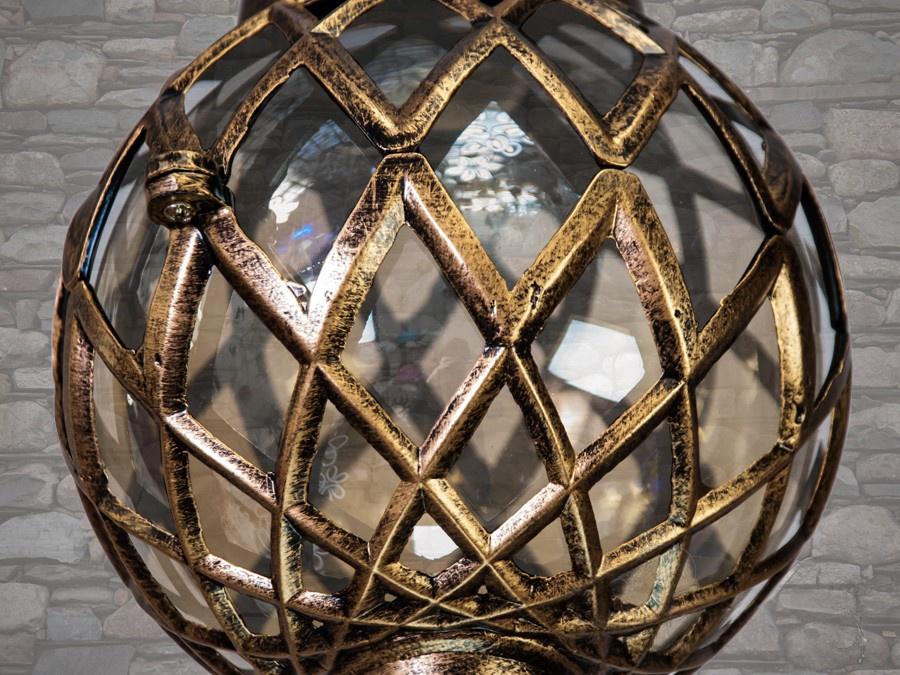 Садовый светильник с цоколем Е27 Бронзовый (DJ070-S-H GB) - фото 3 Садовый светильник с цоколем Е27 Бронзовый (DJ070-S-H GB) - фото 3