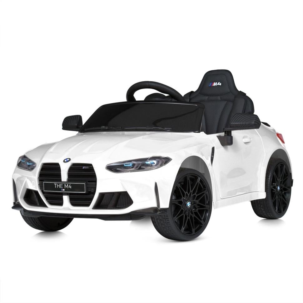 Детский электромобиль Bambi BMW от 3 лет 12V до 30 кг Белый (DE-169-E-1092)