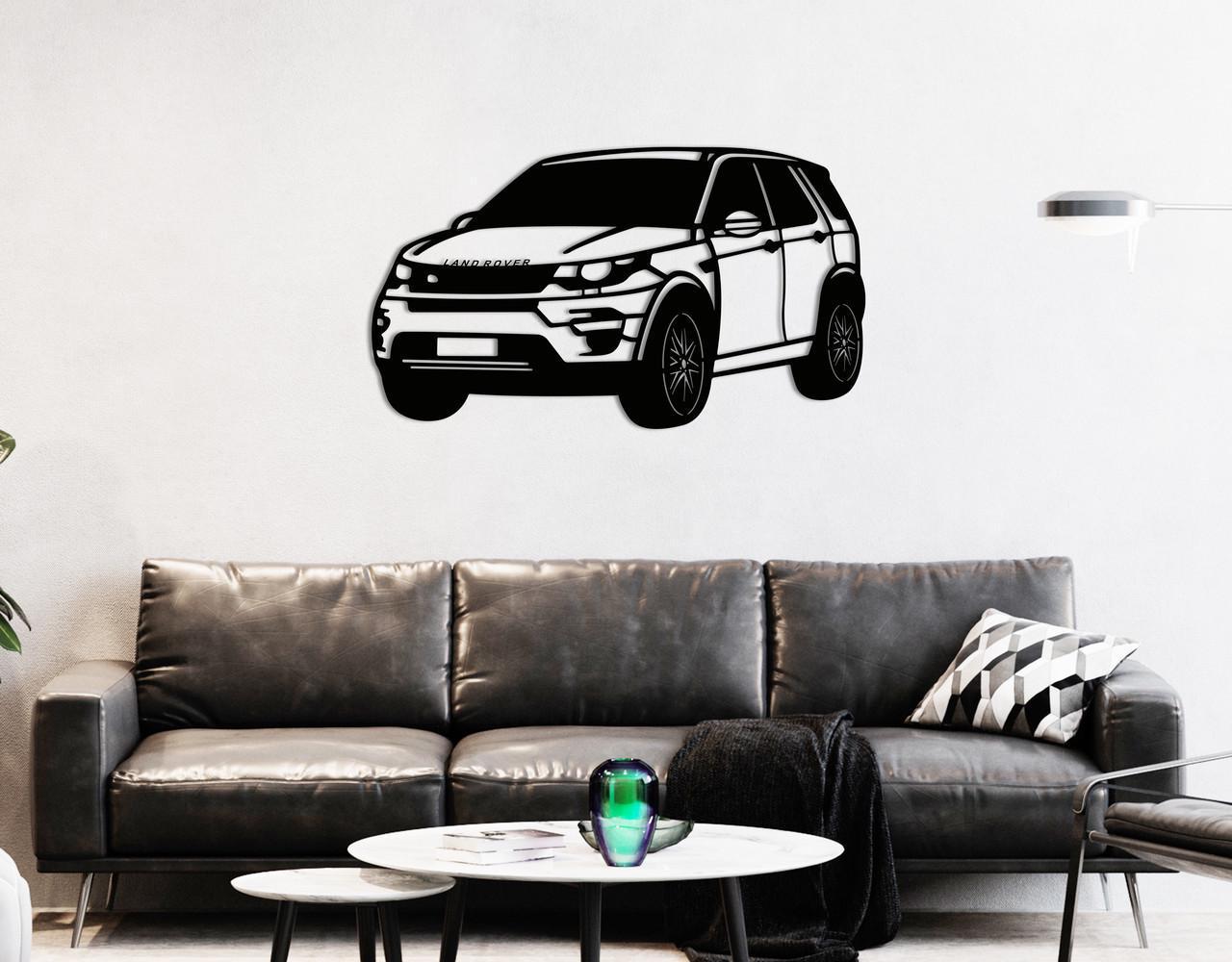 Декоративное панно на стену Upwood Decor Range Rover 60х105,6 см Black (1584753208)