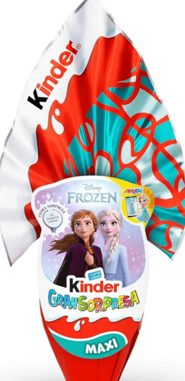 Шоколадне яйце Kinder GranSorpresa Maxi Disney Frozen Холодне серце 220 г (2940388763)