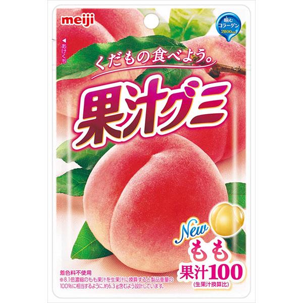 Мармелад коллагеновый со вкусом персика MEIJI Peach Marmalade juice (1 г