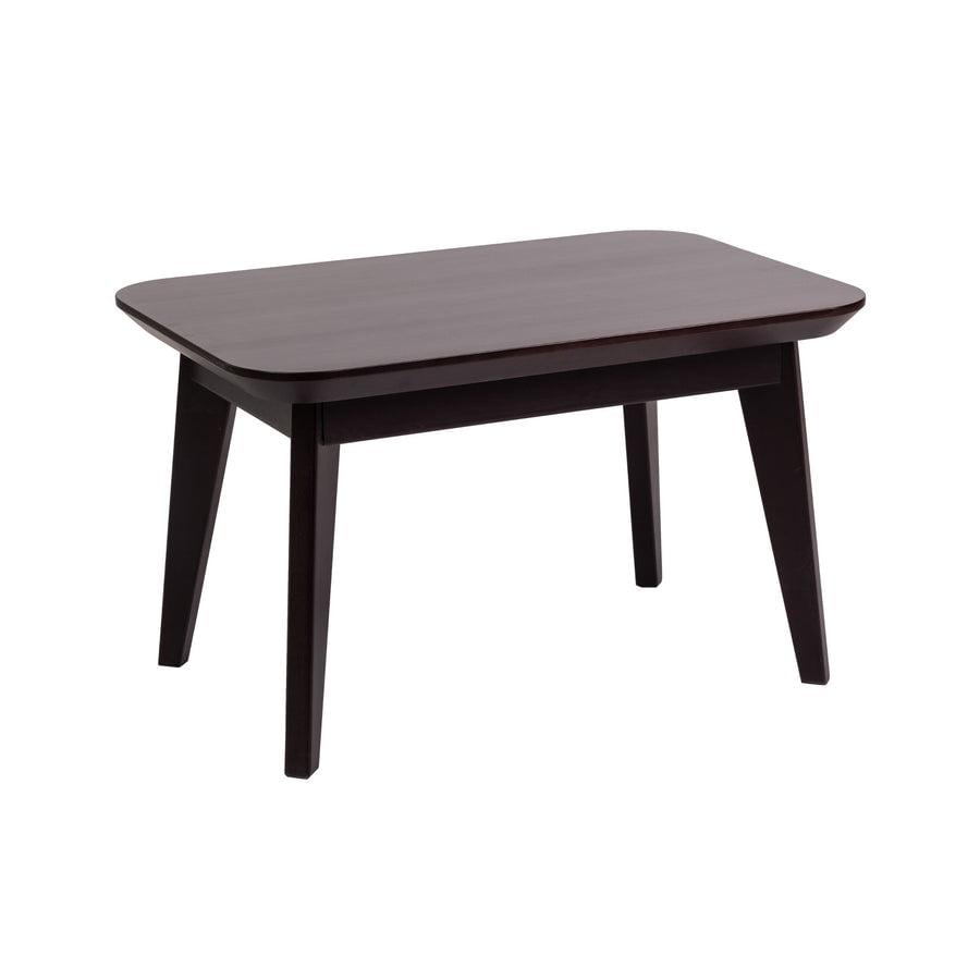 Журнальний стіл KROKWOOD Paris 750х750х450 мм з буку Темний дуб