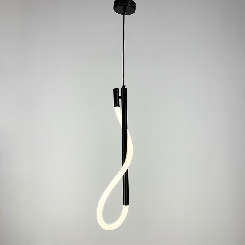 Підвіс з гнучкою LED стрічкою у корпусі 60 см Чорний (CU22/600 BK) - фото 1 Підвіс з гнучкою LED стрічкою у корпусі 60 см Чорний (CU22/600 BK) - фото 1