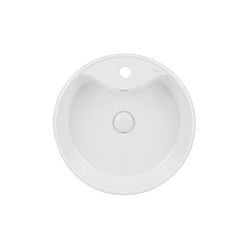 Раковина-чаша Q-tap Scorpio з донним клапаном White (QT14117046LW) Раковина-чаша Q-tap Scorpio з донним клапаном White (QT14117046LW)
