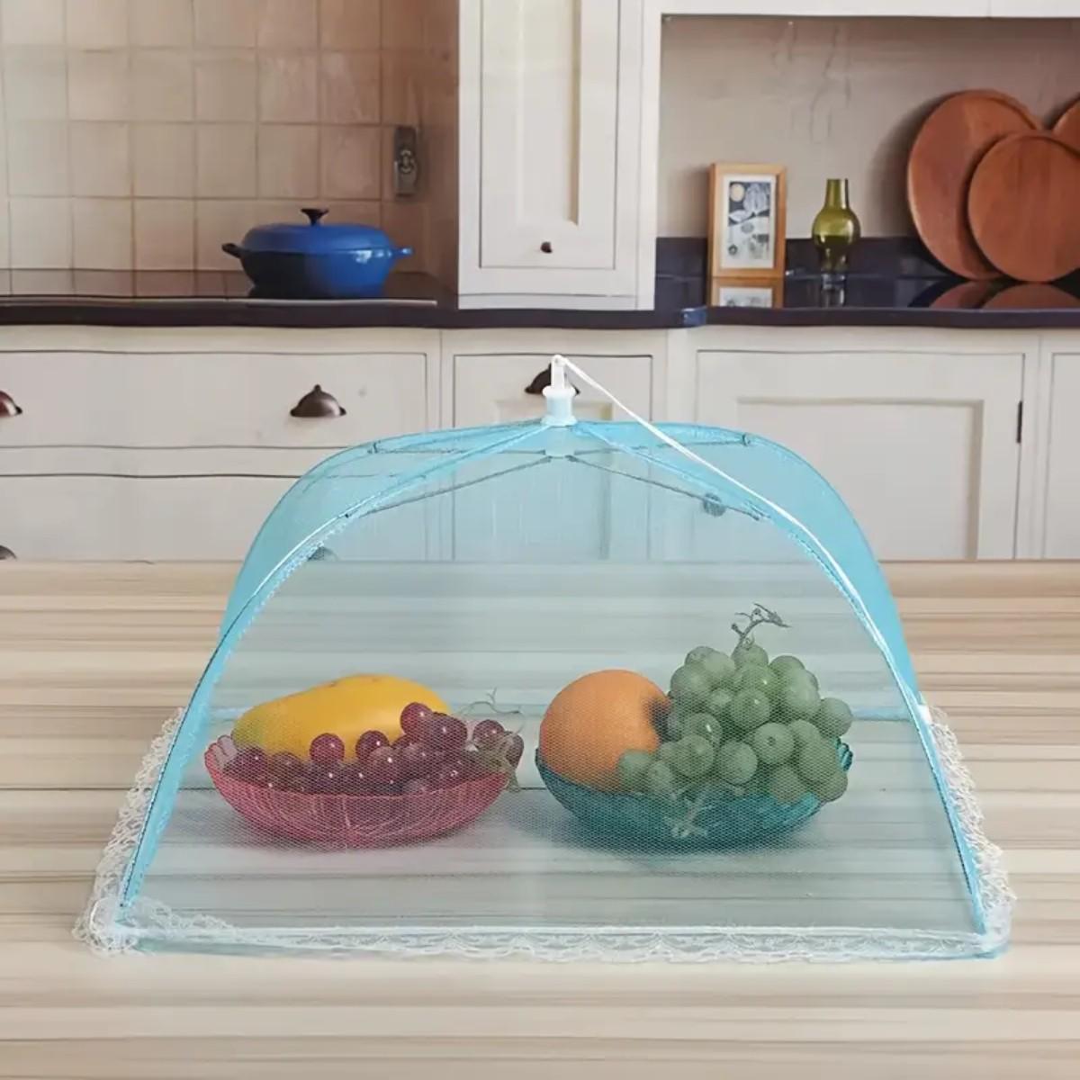 Москитная сетка складная Mosquito Cap на стол для защиты еды от мух 33х33 см (R29821) - фото 3