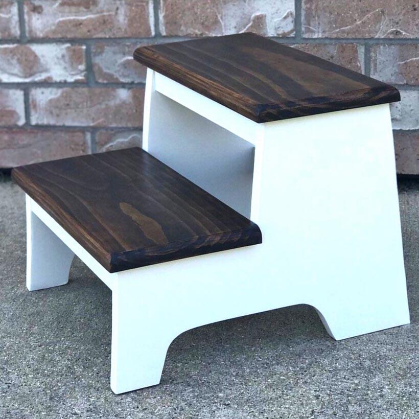 Скамейка-ступенька из дерева Джефер Зефир/Мокко (ССТ-00512010)