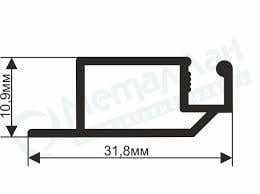 Профиль москитный ANVIS внутренний 10х30 мм (17601787) - фото 3