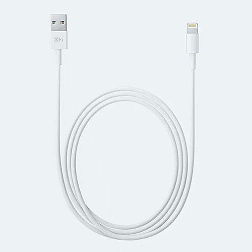 Кабель ZMI Cable USB to Lighting AL851 2,4A 1,5 м White - фото 2