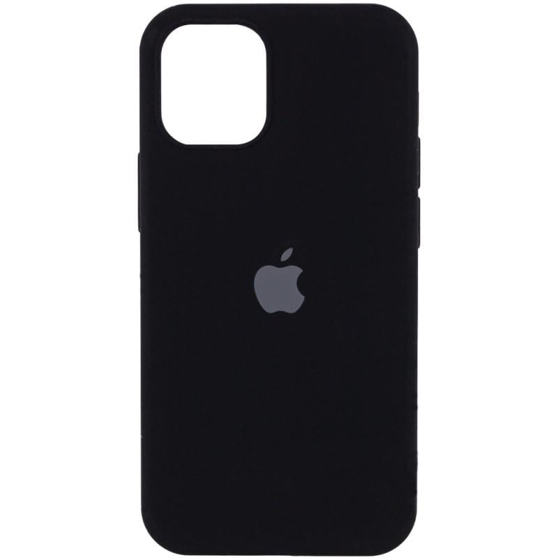 Противоударный Чехол Silicone Case Full Protective (AA) для Apple iPhone 15 (6.1") Черный / Black