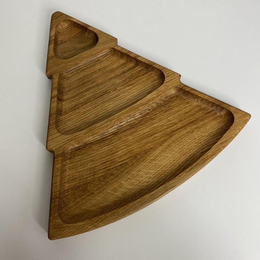 Менажниця дубова Lizhnyk 5-78 Ялинка 28,2х27х2 см (2021655234)