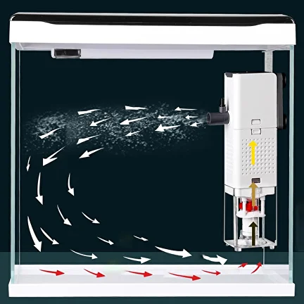 Фільтр для акваріума механічне очищення води/насичення киснем та циркуляція (AN00228) - фото 8 Фільтр для акваріума механічне очищення води/насичення киснем та циркуляція (AN00228) - фото 8