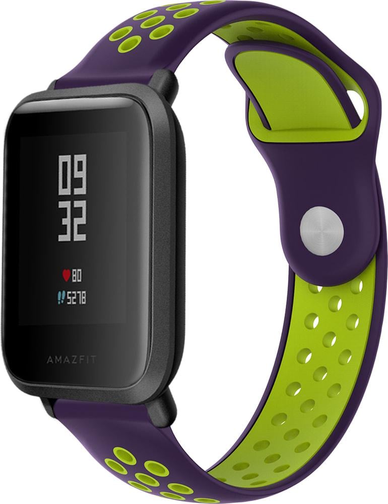 Ремінець Sport для Amazfit Bip Violet Green (33359-21) Ремінець Sport для Amazfit Bip Violet Green (33359-21)