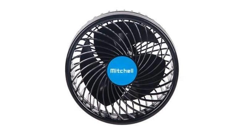 Вентилятор HX-T701E 4,5" 12V 4W клипса плавная регул-ка скорости
