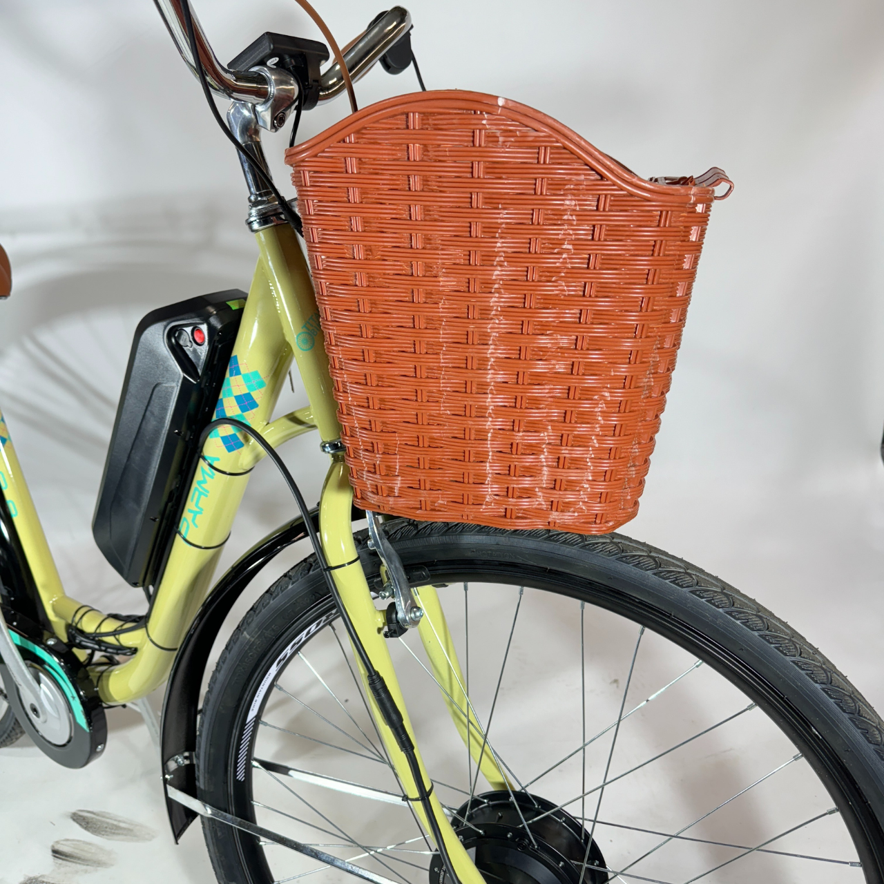 Велосипед з Е-комплектом 28" Parma 2025 48 В 500 Вт 10,5 Ah/18" до 40 км/зріст 170-185 см/дисплей LSD-3 Кремовий - фото 3