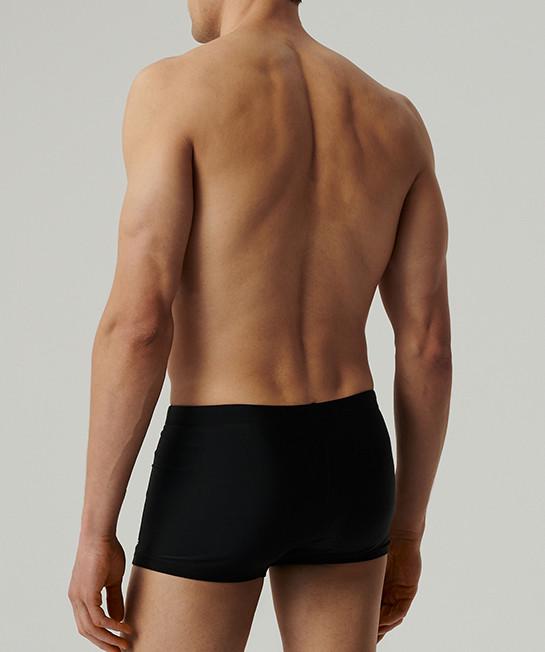 Плавки-шорты мужские Atlantic KMS-320 анатомического кроя со средней посадкой S Черный (2600604809) - фото 2 Плавки-шорты мужские Atlantic KMS-320 анатомического кроя со средней посадкой S Черный (2600604809) - фото 2