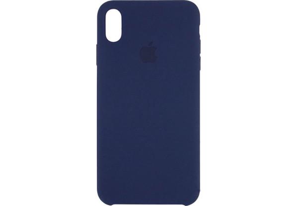 Чохол-накладка Apple Silicone Case for iPhone Xr, Midnight Blue (HC) - фото 2