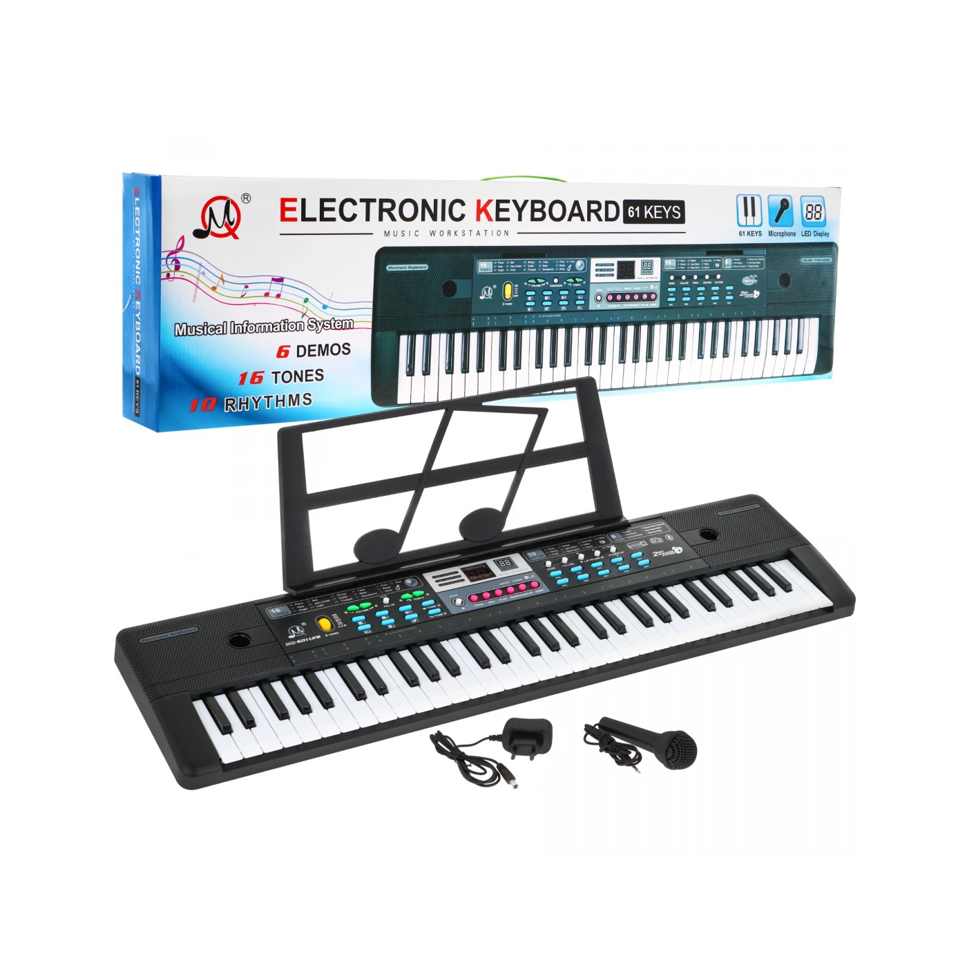 Дитячий синтезатор MQ-601UFB (430011)