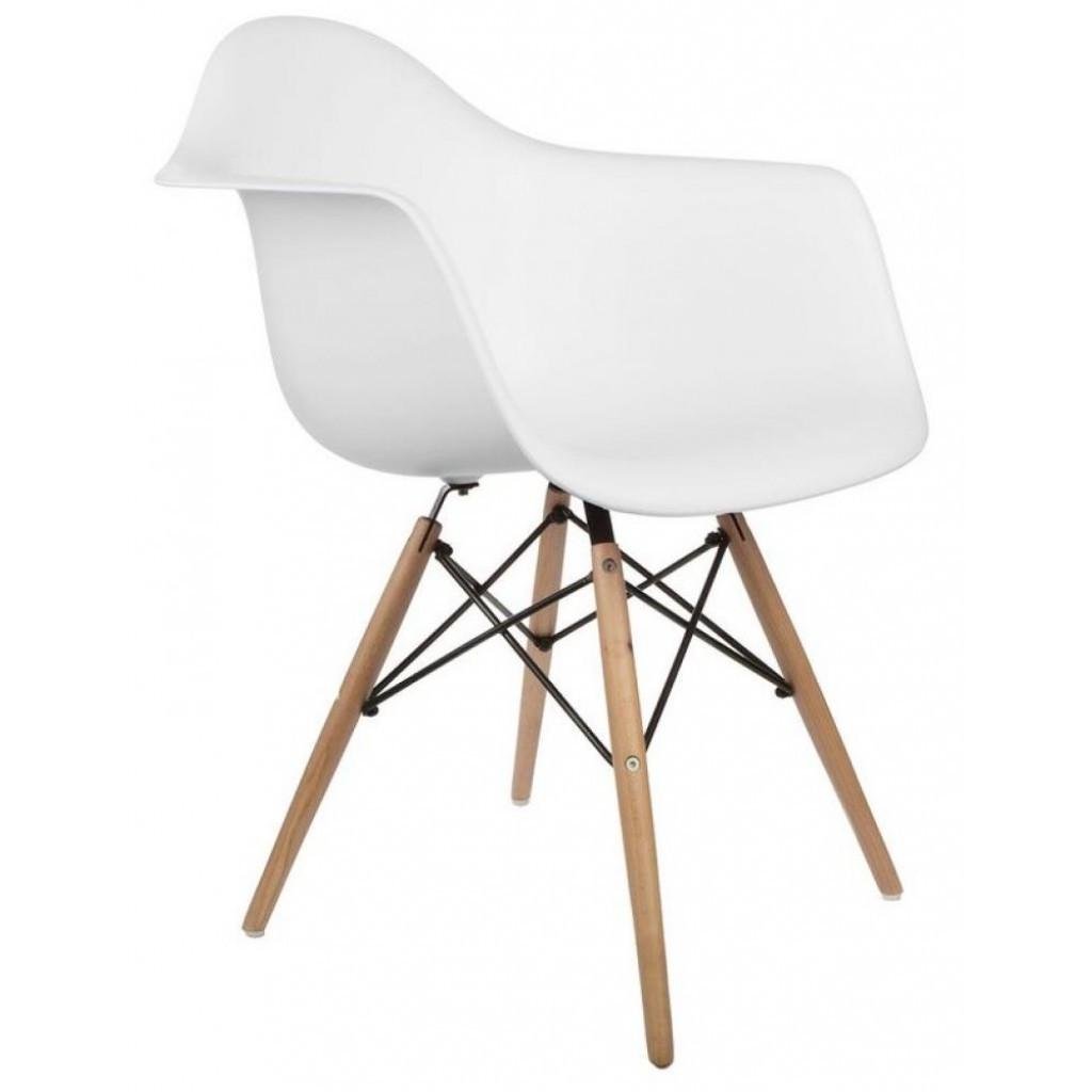 Стул для кухни обеденный Bonro В-438 FULL KD Белый (40080063)