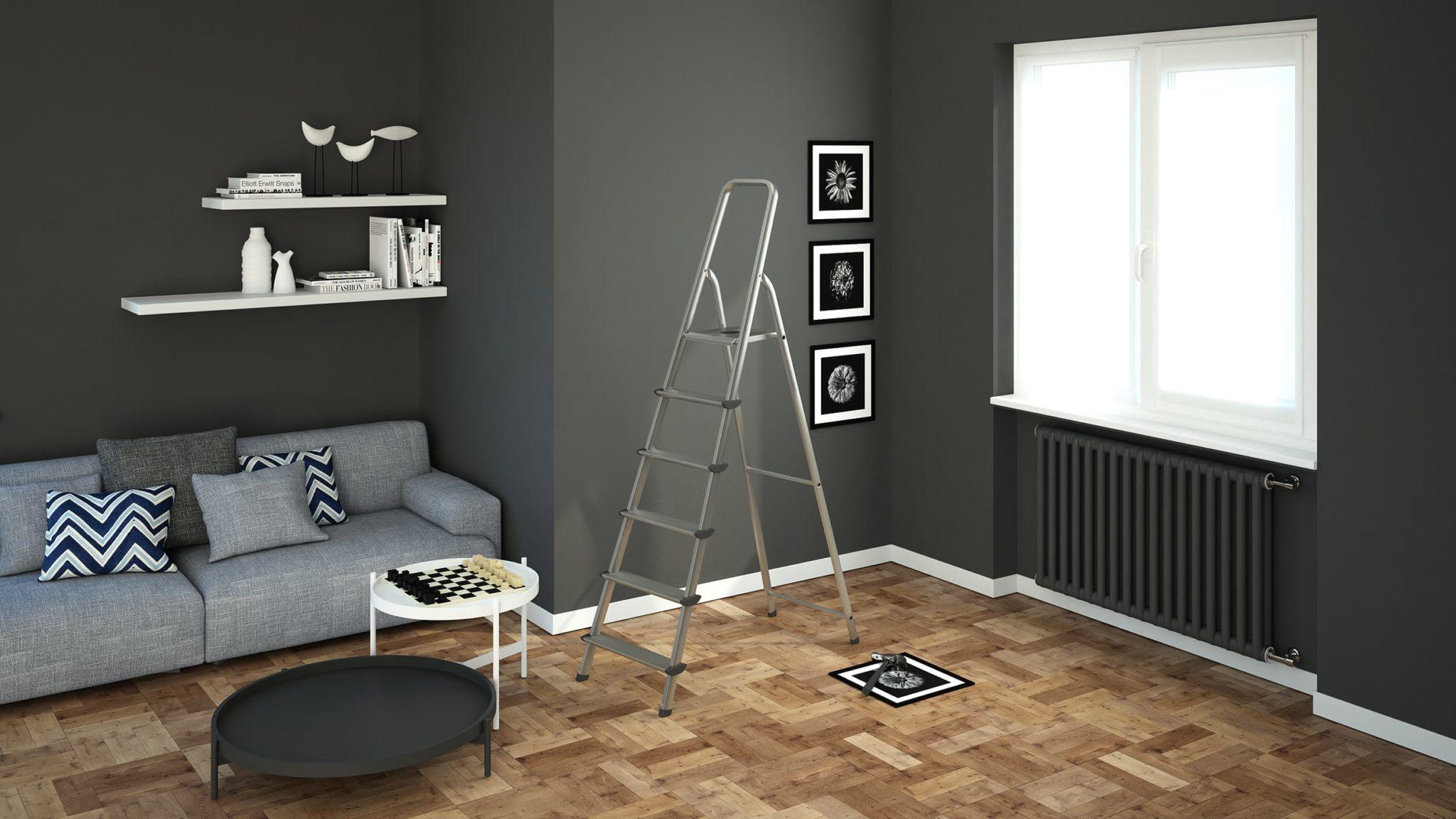 Лестница Colombo Stark 6 ступеней (S109006W) - фото 5 Лестница Colombo Stark 6 ступеней (S109006W) - фото 5