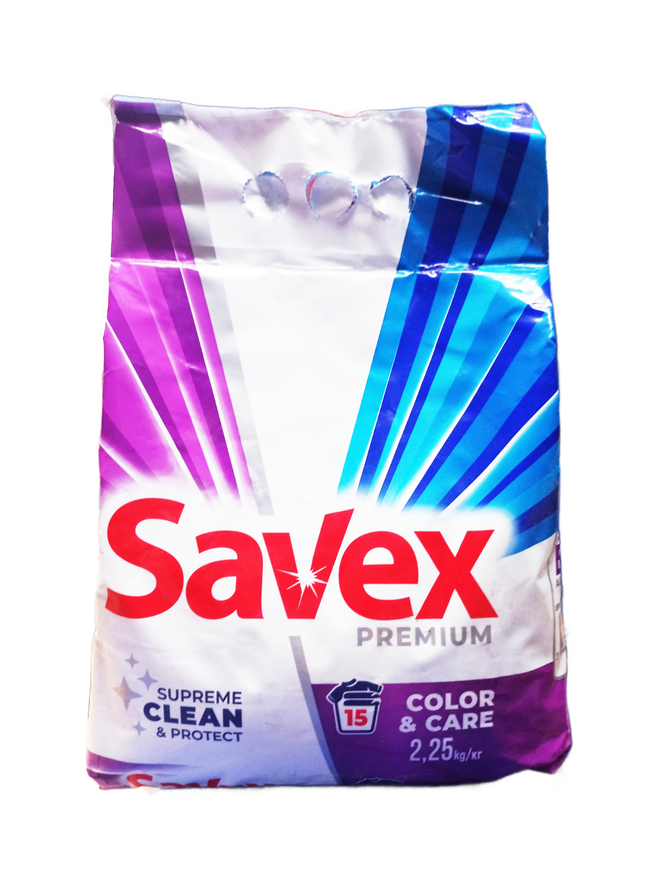 Пральний порошок Savex Premium Color&Care 2,25 кг (122876)