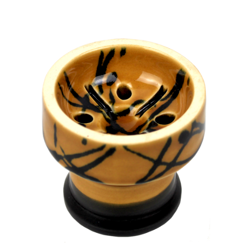 Чаша SWEET Bowls Ring Glaze Yellow (18178) - фото 2