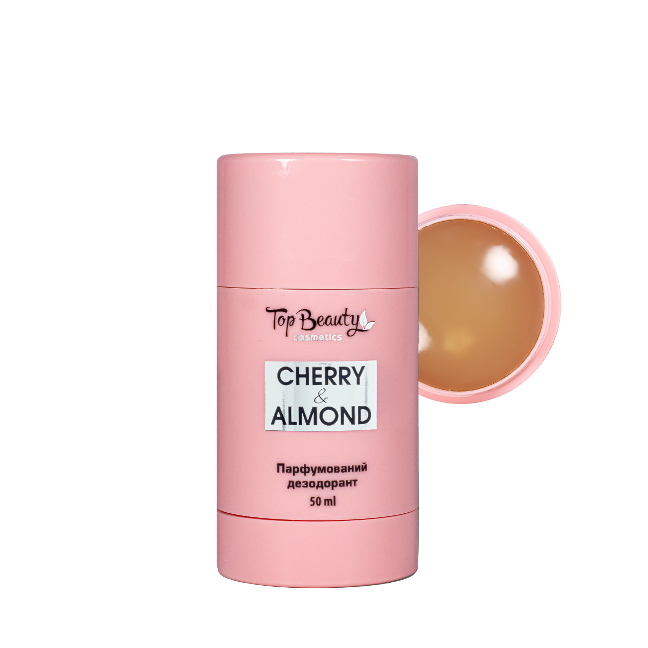 Дезодорант для тела женский Top Beauty Cherry&Almond парфюмированный с пробиотиком