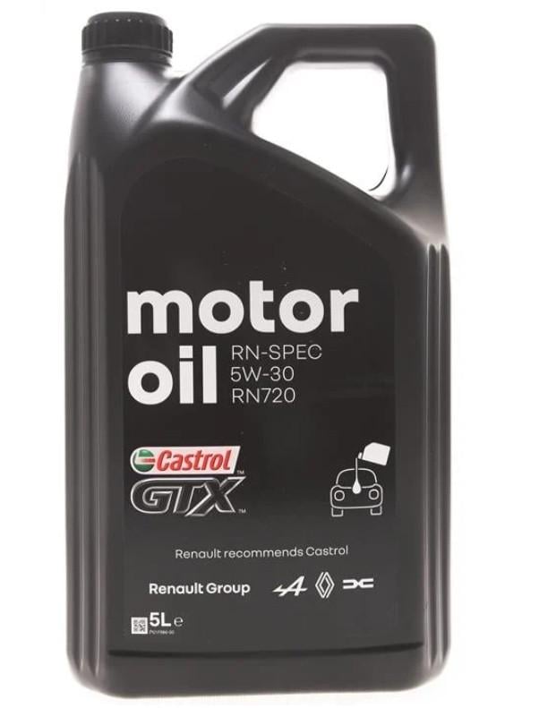 Моторное масло RENAULT Castrol GTX RN-Spec 5W-30 RN720 5W-30 RN720 5 л (7711943687)