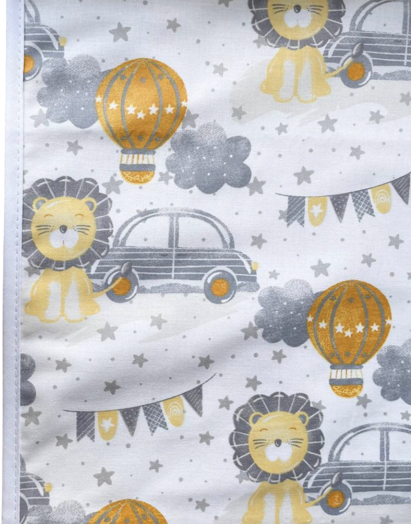 Пеленка для новорожденных Львы непромокаемая 50х80 см (23246)