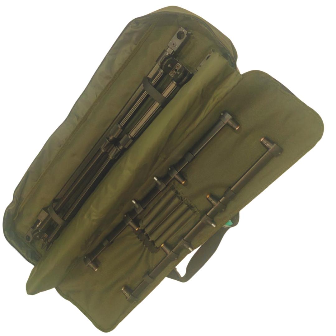 Род-под з регульованою рамою Gladiator RP153 GL8168 на 4 вудилища Чорний (28746144) - фото 6