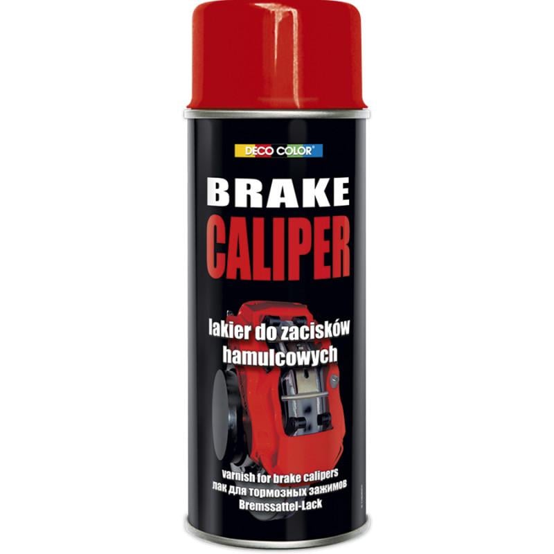 Краска для суппортов и тормозных барабанов DecoColor Brake Caliper 400 мл Красный