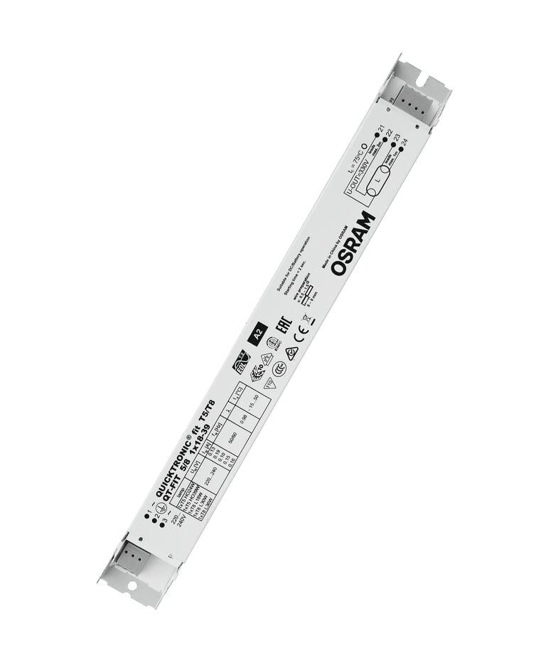 ЭПРА Osram QT-FIT5/8 1x18-39 для люминесцентных ламп T5 и T8 220-240V IP20 (4008321873927)