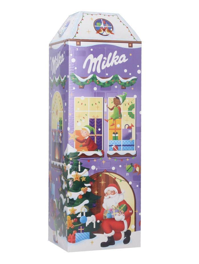 Шоколадный адвент календарь Milka Christmas Tower башня 3D 229 г