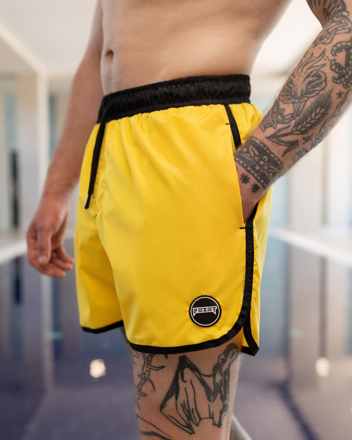 Шорты плавательные Bezet Aqua XXXL Желтый (0907)