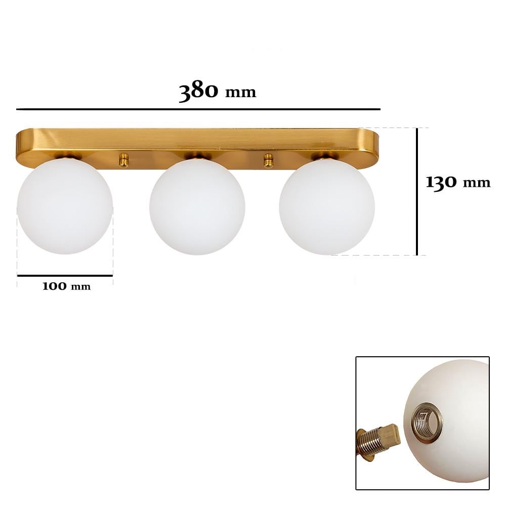 Люстра Levistella 761X100F-3 BRZ+WH на три плафони Бронзовий (380) - фото 2 Люстра Levistella 761X100F-3 BRZ+WH на три плафони Бронзовий (380) - фото 2